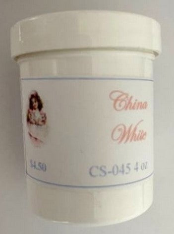 China White Glaze 4oz CS045