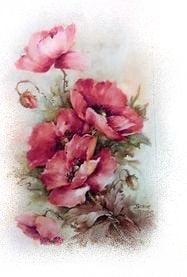 Dk Pink Poppies VD012