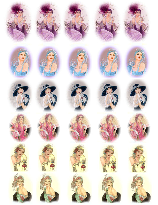 Flappers Decal Sheet