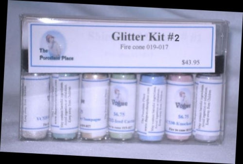China Paint Glitter Kit  #2 VC606