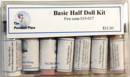 Basic Half Doll China Paint Kit VC617
